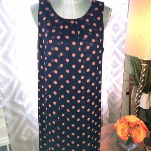 MSK polka dotted dress